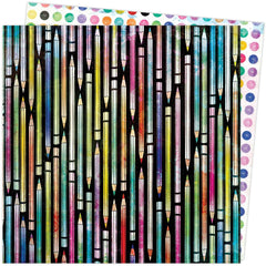 Color Study - Vicki Boutin - Double-Sided Cardstock 12"X12" - Doodles