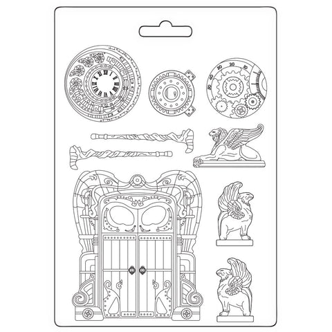 Magic Forest - Stamperia - A4 Soft Mould - Door & Elements (6617)