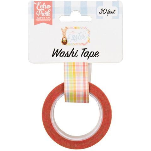 My Favorite Easter - Echo Park - Washi Tape 30' - Easter Plaid