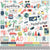 Away We Go - Echo Park - Cardstock Stickers 12"X12" - Elements