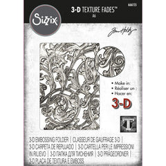 Sizzix/Tim Holtz - 3D Texture Fades Embossing Folder - Entangled (3553)