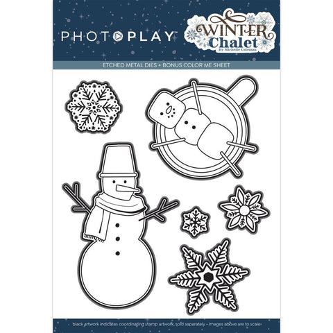 Winter Chalet - PhotoPlay - Etched Die