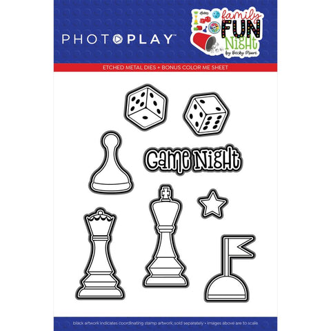Family Fun Night - PhotoPlay - Etched Die