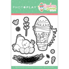 Baskets Of Bunnies - PhotoPlay - Etched Die