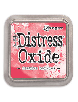 Tim Holtz - Distress Oxide Pad 3x3 -  FESTIVE BERRIES