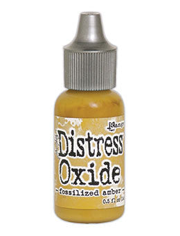 Distress Oxide Reinker 1/2oz - FOSSILIZED AMBER