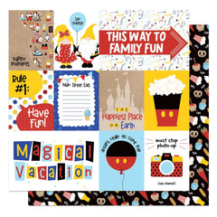 Tulla & Norbert's Magical Vacation - PhotoPlay - Double-Sided Cardstock 12"X12" - Family Fun