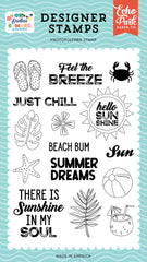 Endless Summer - Echo Park - Clear Stamp - Feel The Breeze