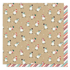 It's A Wonderful Christmas - PhotoPlay - Double-Sided Cardstock 12"X12" - Feeling Frosty