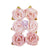 Candy Cane Lane - Prima Marketing - Mulberry Paper Flowers - First Snow