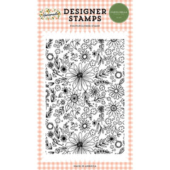 Homemade (2022) - Carta Bella - Stamp Set - Floral Background