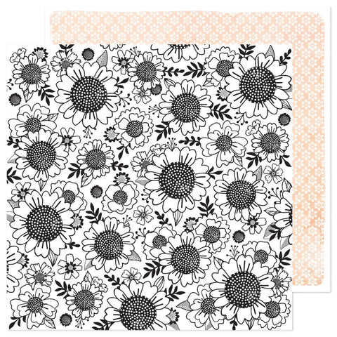 Print Shop - Vicki Boutin - Double-Sided Cardstock 12"X12" - Floral Display