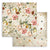 Garden of Promises (Romantic) - Stamperia - 12"X12" Double-sided Patterened Paper - Flower Pattern (869)