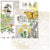 Curators Botanical - 49 & Market - 12"x12" Double-sided Patterned Paper - Flutterology