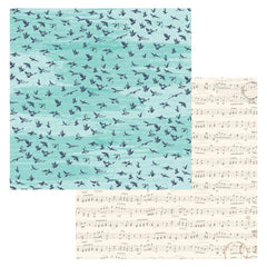 Beautiful Things - BoBunny -  Double-Sided Cardstock 12"X12" -  Fly Away