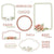 Farm Sweet Farm - P13 - Ephemera Cardstock Die-Cuts 12/Pkg -  Frames And Words  (0014)