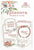 Farm Sweet Farm - P13 - Ephemera Cardstock Die-Cuts 12/Pkg -  Frames And Words  (0014)