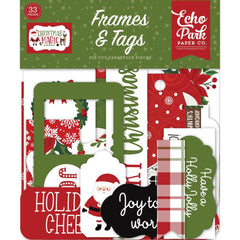 Christmas Magic  - Echo Park - Cardstock Ephemera 33/Pkg - Frames & Tags