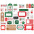 Christmas Cheer  - Carta Bella - Cardstock Ephemera 33/Pkg - Frames & Tags