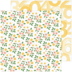 Some Days - PinkFresh - Double-Sided Cardstock 12"X12" - Fresh Flowers