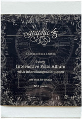 Graphic45 - Staples Interactive Folio Album - Ivory (3211)