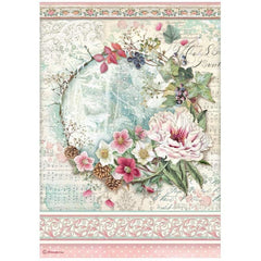 Sweet Winter - Stamperia - A4 Rice Paper - Garland (4873)