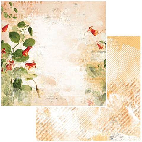 Vintage Artistry In Mango - 49 & Market - Double-Sided Cardstock 12"X12" - Ginger Peach