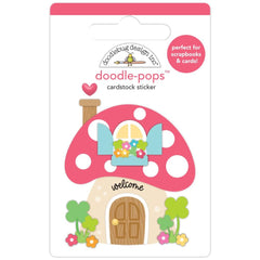 Over the Rainbow - Doodlebug - Doodle-Pops 3D Stickers -  Gnome Sweet Home