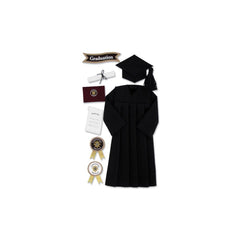 Jolee's Boutique - Le Grande Dimensional Stickers -  Graduation Cap & Gown - Black (5697)
