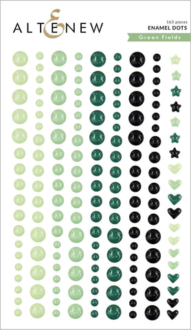 Altenew - Enamel Dots  - Green Fields
