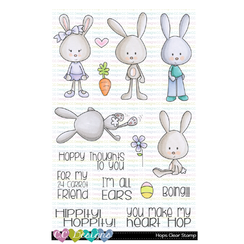 HOPS CLEAR STAMPS - C.C. DESIGNS