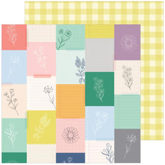 The Best Day - PinkFresh - Double-Sided Cardstock 12"X12" - Harvest Market