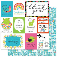 Snail Mail - PhotoPlay - Double-Sided Cardstock 12"X12" - Hey Thanks
