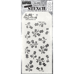 Tim Holtz - Layered Stencil 4.125"X8.5" - Hollyberry