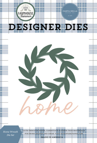 Farmhouse Summer - Carta Bella - Die Set - Home Wreath