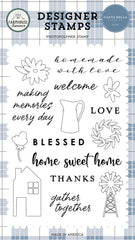 Farmhouse Summer - Carta Bella - Clear Stamp - Homemade With Love