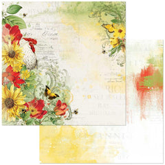 Vintage Artistry Countryside - 49 & Market - Double-Sided Cardstock 12"X12" - Homestead