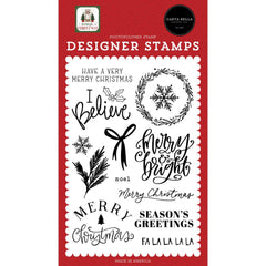 Home For Christmas - Carta Bella - Stamps -  I Believe