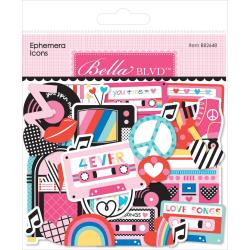 Our Love Song  - Bella Blvd - Cardstock Ephemera - Icons (3968)