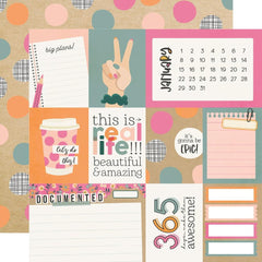 Good Stuff - Simple Stories - Double-Sided Cardstock 12"X12" - January