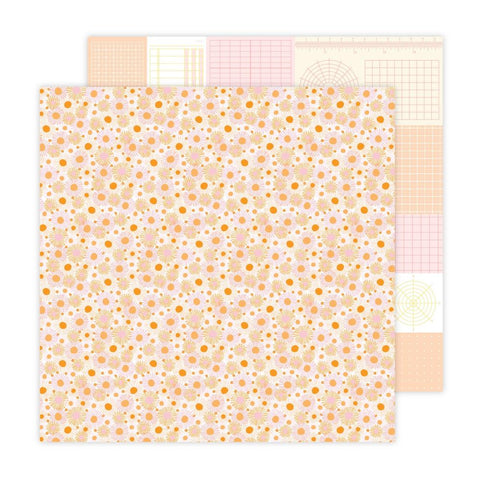 Flower Child - Jen Hadfield - Double-Sided Cardstock 12"X12" - Keeping Tabs