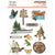 Simple Vintage Lakeside - Simple Stories - Layered Stickers 11/Pkg