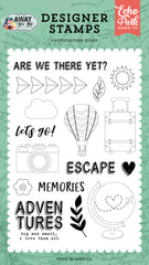 Away We Go - Echo Park - Clear Stamp - Let's Go