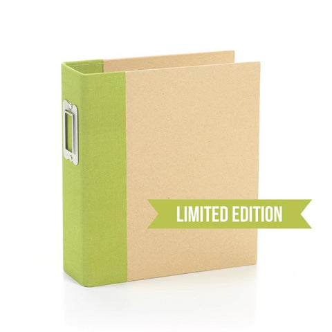 Simple Stories - 6" x 8" SN@P Binder - Lime (Limited Edition)