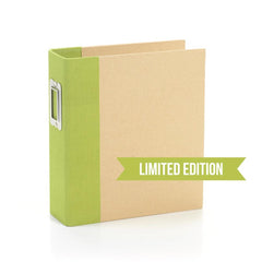 Simple Stories - 6" x 8" SN@P Binder - Lime (Limited Edition)