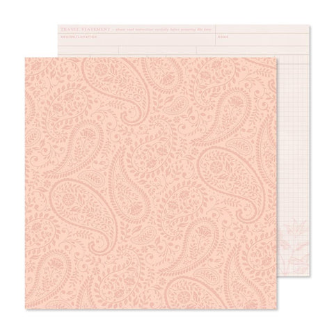 Gingham Garden - Crate Paper - Double-Sided Cardstock 12"X12" -  Lovely One