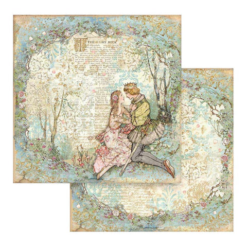 Sleeping Beauty - Stamperia - Double-Sided Cardstock 12"X12" - Lovers (795)