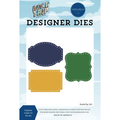 Road Trip - Carta Bella - Die Set -  Luggage Labels #2 (9063)