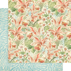Wild & Free - Graphic45 - Double-Sided Cardstock 12"X12" - Lush & Lovely