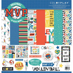 MVP Volleyball - PhotoPlay/ColorPlay - Collection Pack 12"X12"